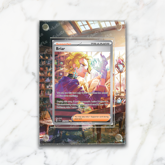 Briar Stellar Crown Pokemon Extended Artwork Magnetic Acrylic Case (SCR 171)