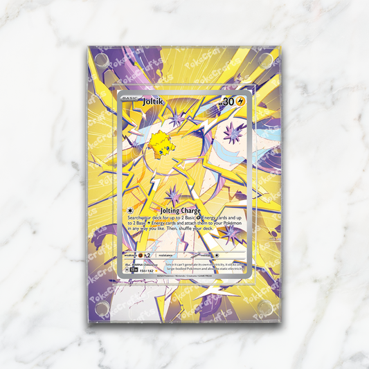 Joltik Stellar Crown Pokemon Extended Artwork Magnetic Acrylic Case (SCR 150)